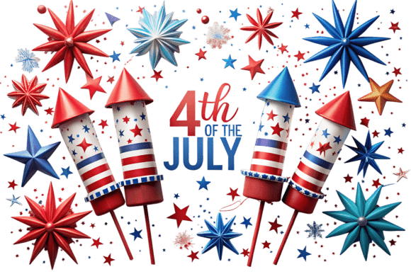 Download 4th of July Fireworks Celebration - 4th of july Collection