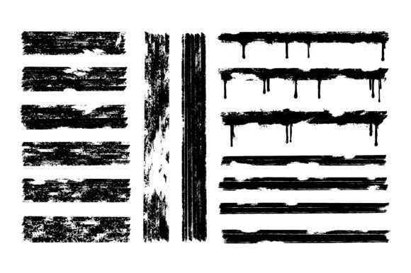 Download Black Spray Paint Horizontal Lines - Horizontal Collection