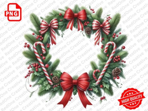Download Christmas Garland Clipart, Horizontal - Horizontal Collection