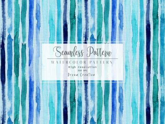Download Pastel Blue Stripe Seamless Pattern - Blue Collection