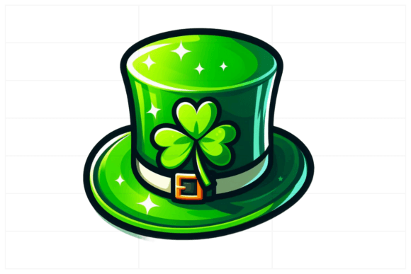 Download St Patrick’s Day Green Top Hat, Clover - Green Collection