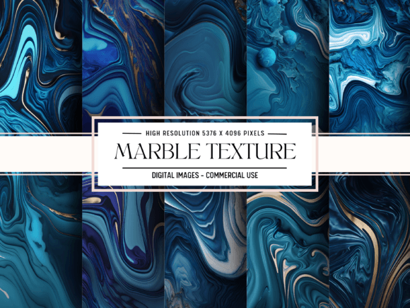 Download Velvet Blue Marble Digital Background - Blue Collection