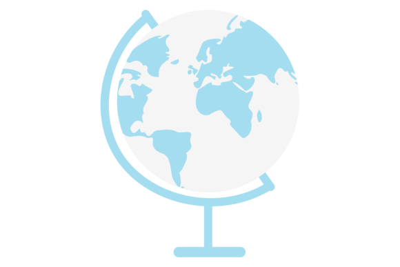 Download Globe Icon. World Map School Supply. Geo - School supply Collection