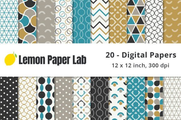 Download Blue and Black Geometric Backgrounds - Blue Collection