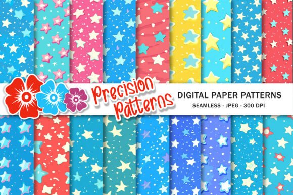 Download Pastel Blue Stars Background - Blue Collection