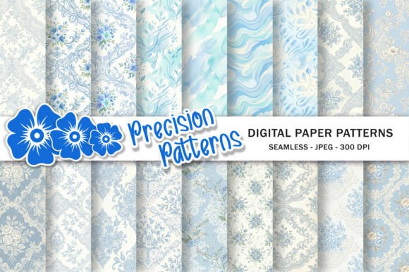 Download Harmony Basic Pastel Blue Digital Patter - Blue Collection