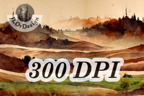 Download Chocolate Brown Watercolor Landscape - Chocolate brown Collection