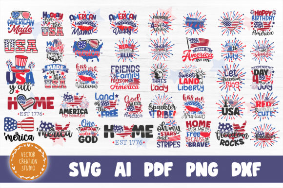 Download 4th of July Independence Day SVG Bundle - 4th of july Collection