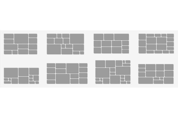 Download Horizontal Photo Collage Layout. Frames - Horizontal Collection