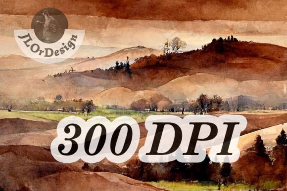 Download Chocolate Brown Watercolor Landscape - Chocolate brown Collection
