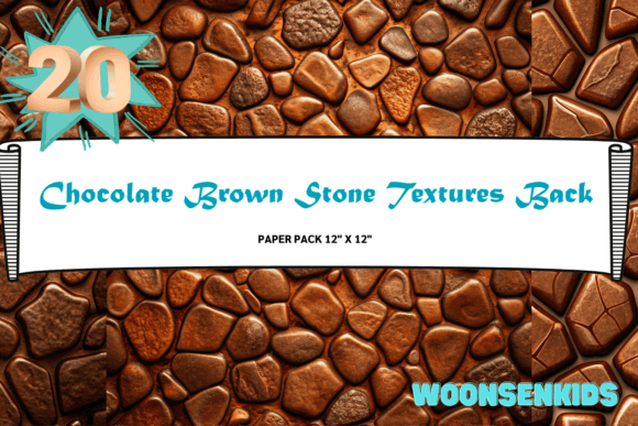 Download Beautiful Chocolate Brown Stone Textures Background Watercolor Png Kdp Digital Paper - Chocolate brown Collection