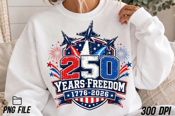 Download 250 Years Freedom USA 4th of July PNG - 4th of july Collection