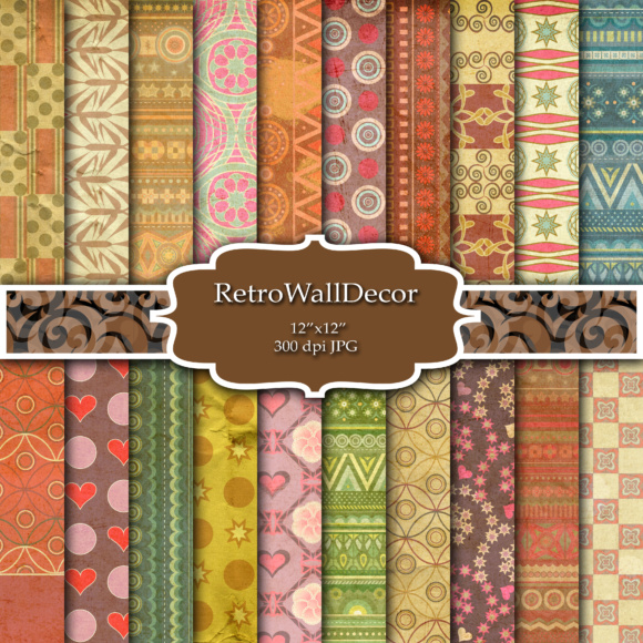 Download Ethnic Digital Paper - Ethnic digital paper Collection